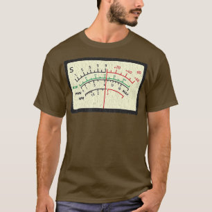 SWR Meter Amateur Ham Radio Distressed Design  T-Shirt