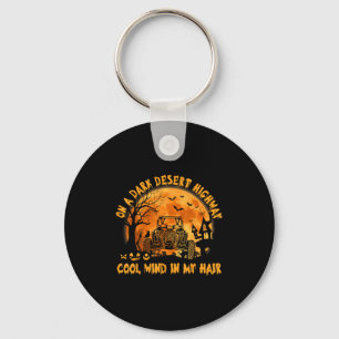 Sxs Utv Dark Desert Highway Cool Mind Halloween Ri Key Ring