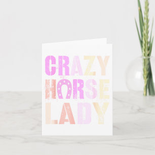Sy 2026 Crazy Horse Lady Powered Lunar Energy Cny  Card