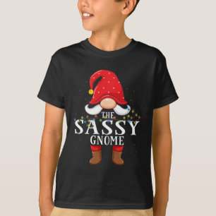 Sy Gnome Matching Christmas Family Pajama T-Shirt