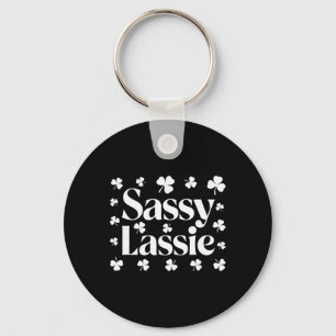 Sy Lie Shirt Funny Irish Girl Women St Patricks Da Key Ring