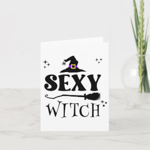 Sy Retro Witch Halloween Matching Group Spooky  Card