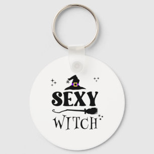 Sy Retro Witch Halloween Matching Group Spooky  Key Ring