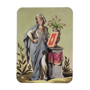 Sybil of Cumae, No. 16 from 'Antique Rome', engrav Magnet