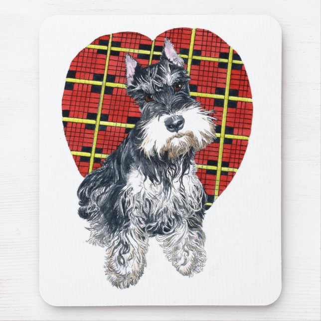Sybil the Schnauzer Mousepad (Front)