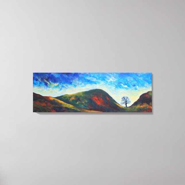 Sycamore Gap Canvas Print (Front)
