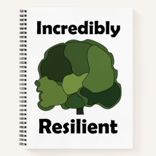 Sycamore Tree Incredibly Resilient Inspirational Notebook