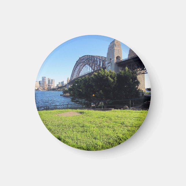 syd bridge grass magnet (Front)