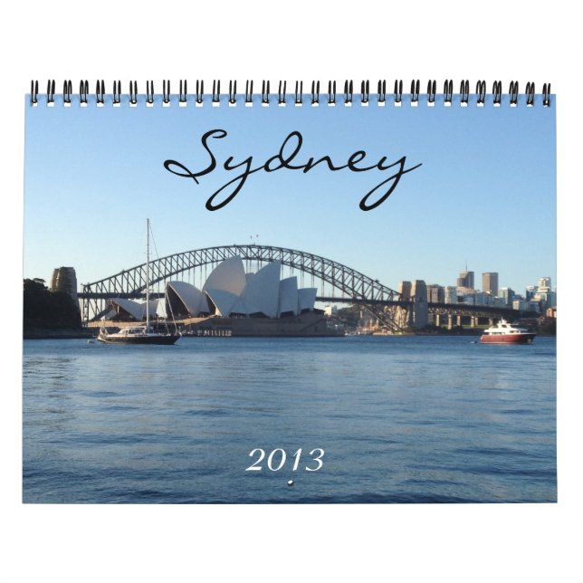 sydney 2013 calendar (Cover)