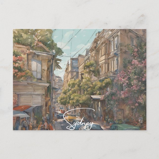 Sydney (4) postcard (Front)