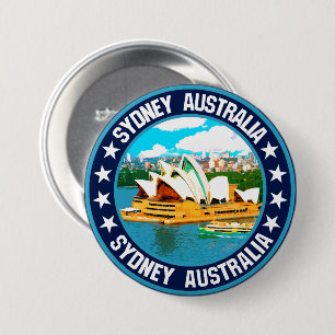 Sydney                                             7.5 cm round badge