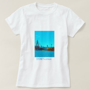 Sydney ANZAC Bridge harbour scene T-Shirt