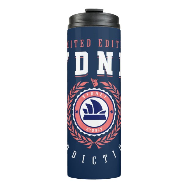 Sydney Australia City Traveler Sports Style Thermal Tumbler (Front)