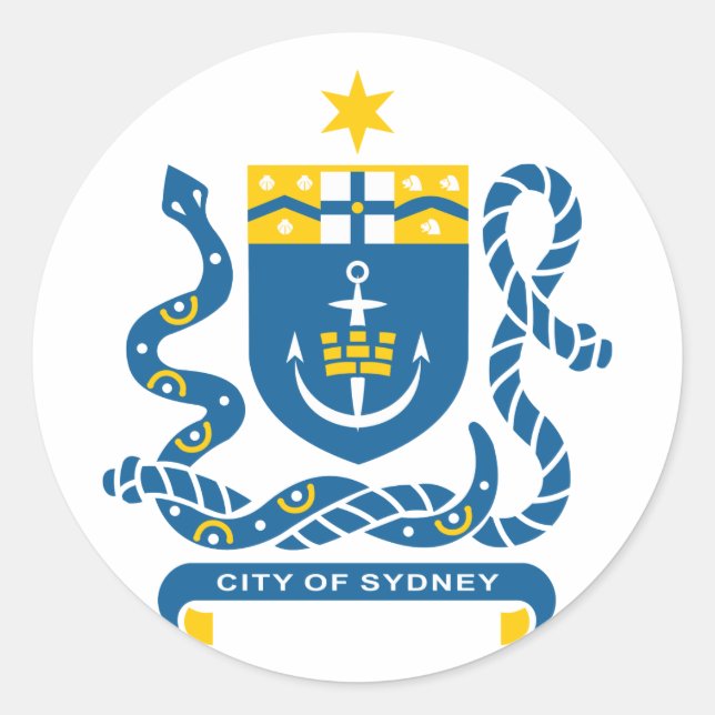 sydney, Australia Classic Round Sticker (Front)