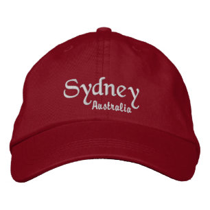 Sydney Australia Embroidered Hat