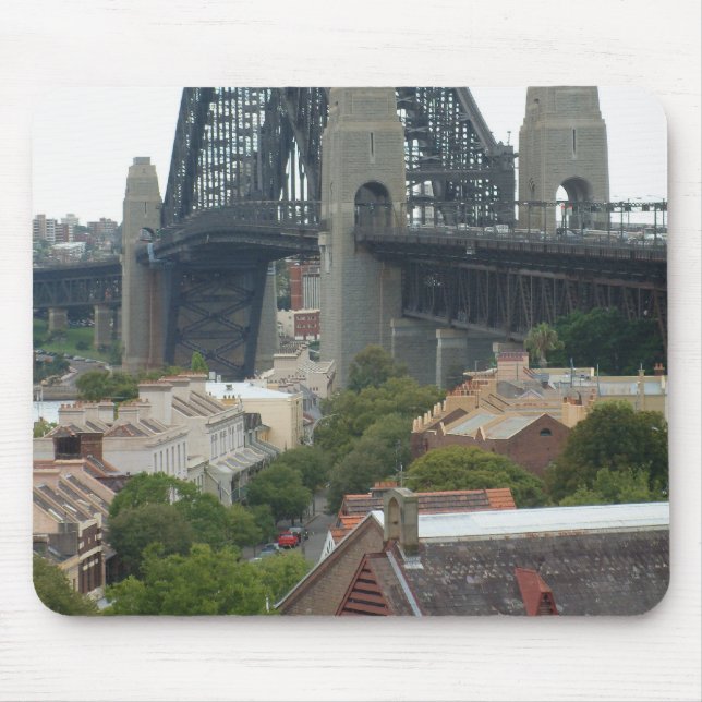 Sydney, Australia. Harbour Bridge. Mouse Pad (Front)