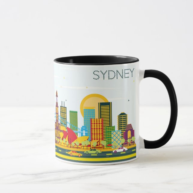 Sydney Australia Mug (Right)