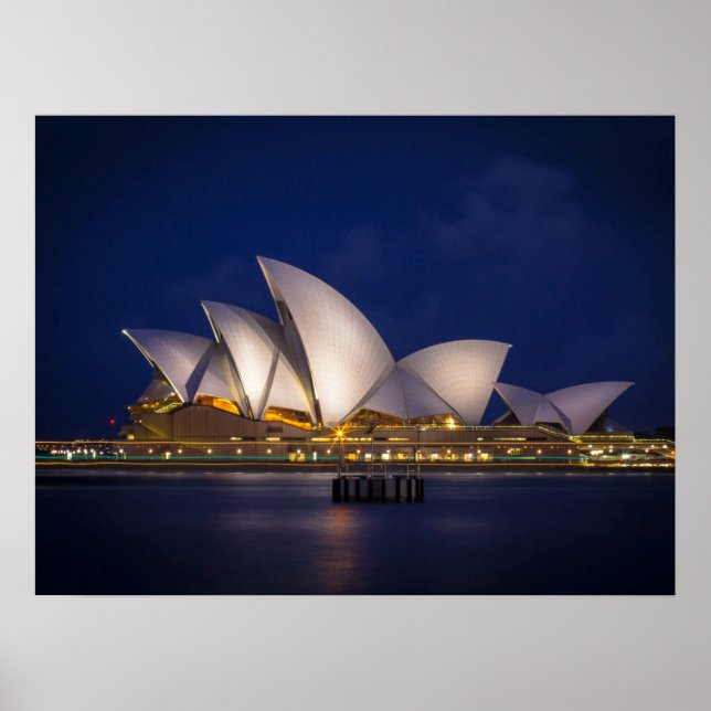 Sydney Australia Opera House Holiday Postcard Poster (Front)