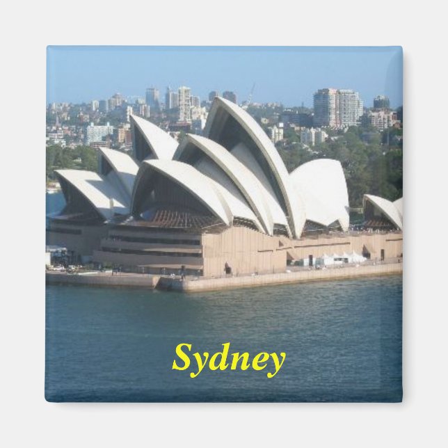 Sydney australia opera house magnet (Front)