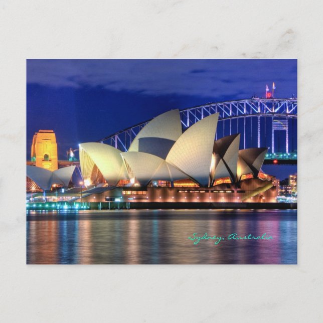 Sydney, Australia post card (Front)