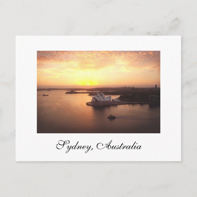 Sydney, Australia Postcard (Front)