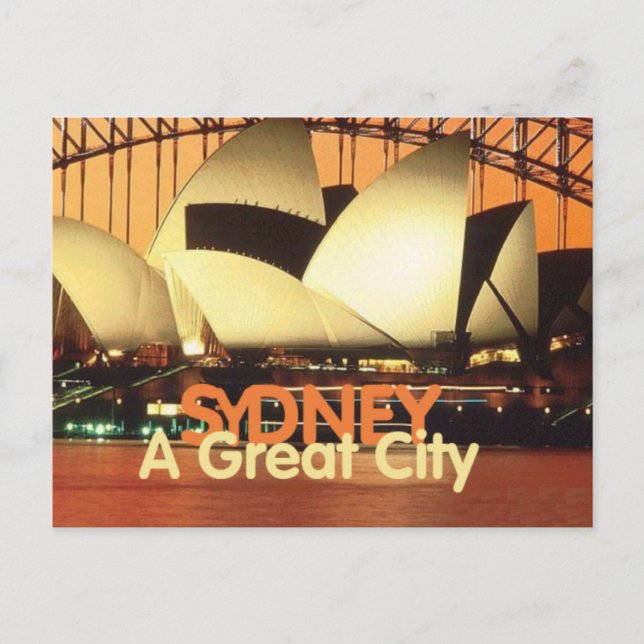 SYDNEY Australia Postcard (Front)