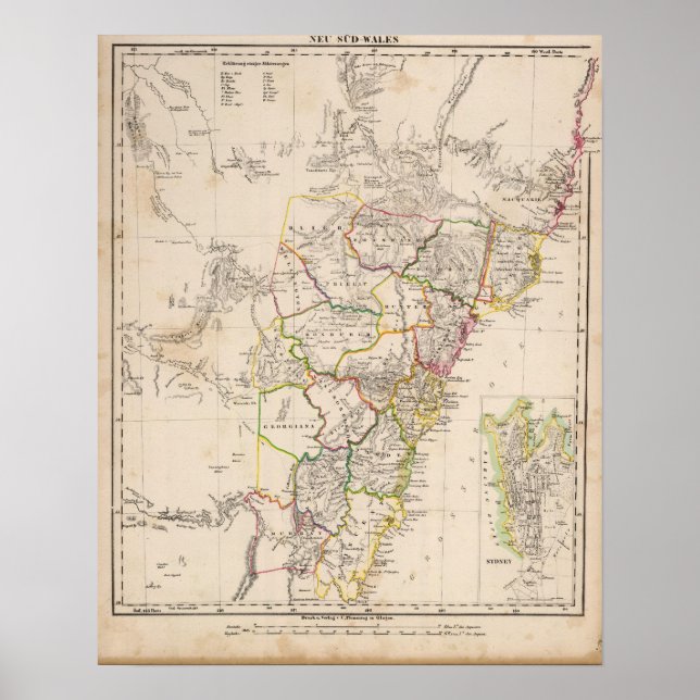 Sydney Australia Poster (Front)