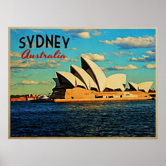 Sydney Australia Poster (Front)
