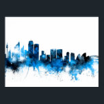 Sydney Australia Skyline Poster<br><div class="desc">Art print of the skyline of Sydney,  Australia</div>