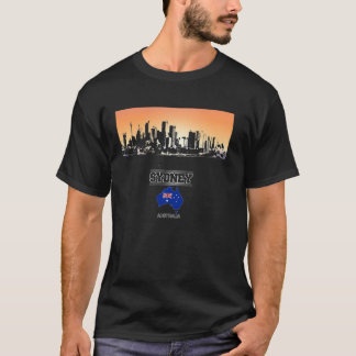 sydney australia Skyline Vacation Souvenir city T-Shirt