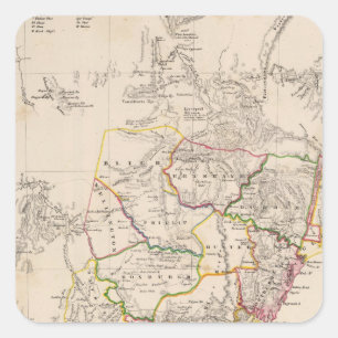 Sydney Australia Square Sticker