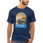 Sydney Australia Travel Art Vintage