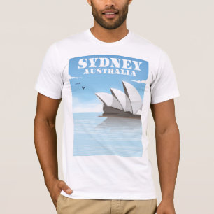Sydney Australia Travel poster T-Shirt