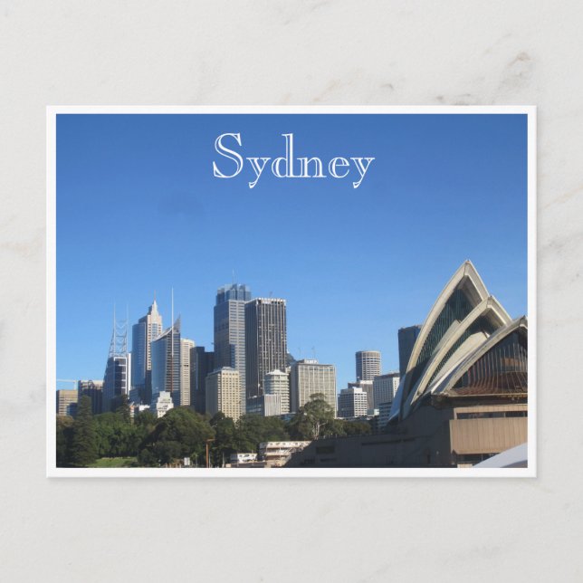 sydney blue postcard (Front)