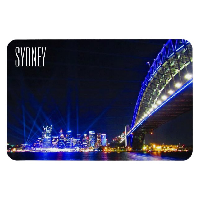sydney blue vivid magnet (Horizontal)