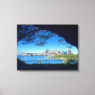 sydney cave vista canvas print