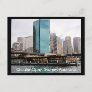 sydney circular quay postcard