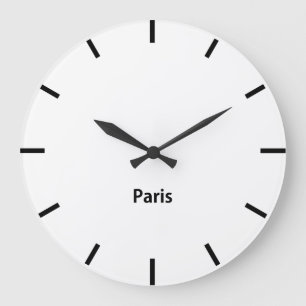 Sydney City Time Zone Newsroom Wall Large Clock