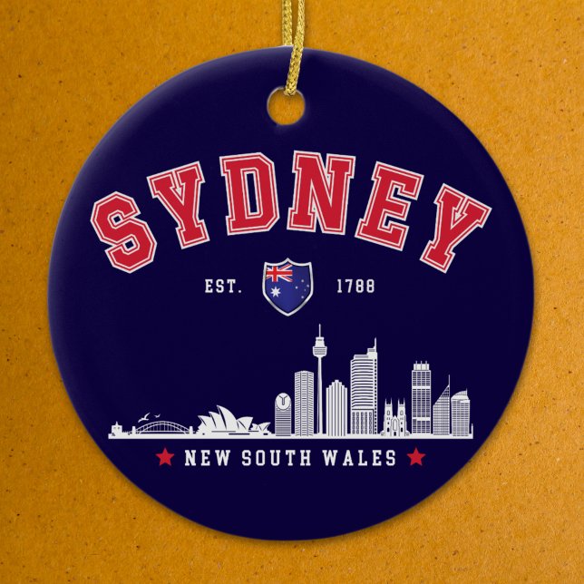 Sydney Cityscape, Australia Ceramic Tree Decoration (Creator Uploaded)