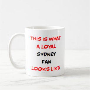 sydney fan, loyal coffee mug