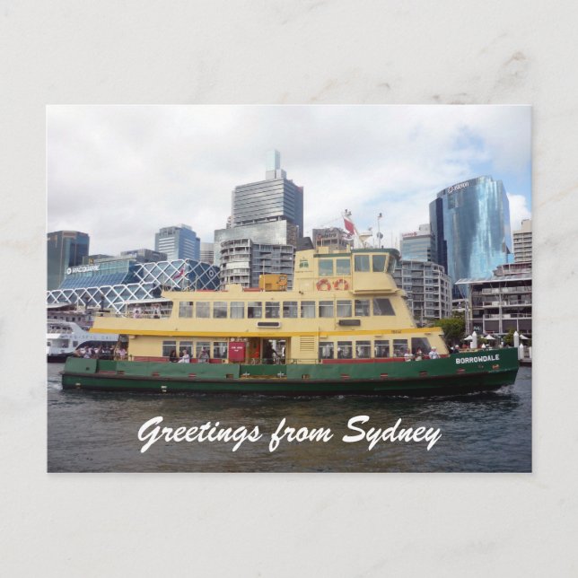 sydney ferry postcard (Front)