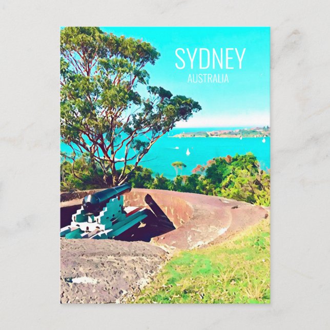 Sydney Georges Head Mosman Australia Postcard (Front)