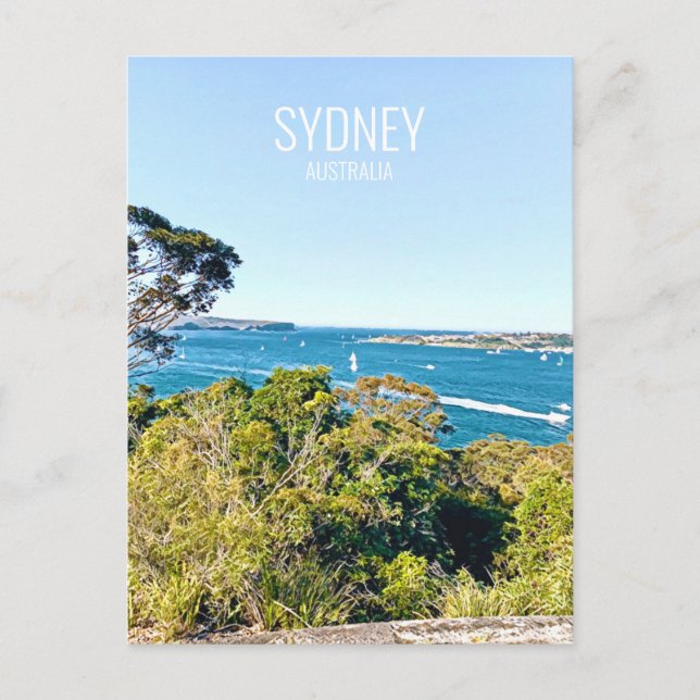 Sydney Georges Head Mosman Australia Postcard (Front)