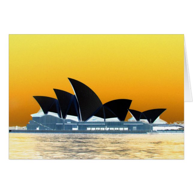 sydney golden opera house (Front Horizontal)