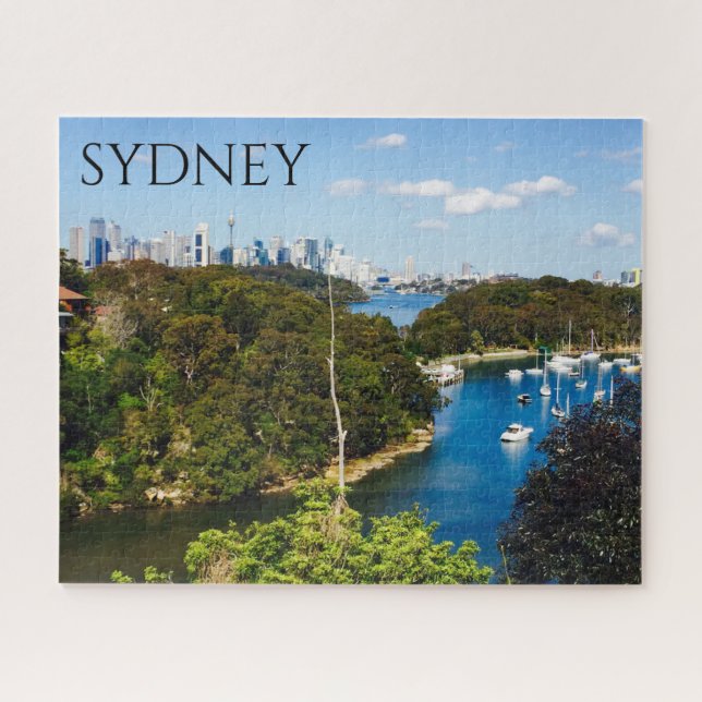sydney harbor bays jigsaw puzzle (Horizontal)