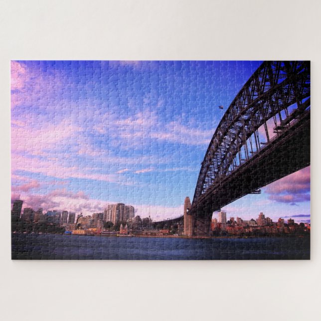 Sydney & Harbor Bridge /Australia Jigsaw Puzzle (Horizontal)