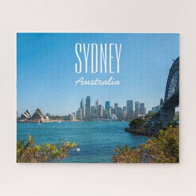 Sydney Harbor Bridge & Opera House, 520 pieces Jigsaw Puzzle (Horizontal)