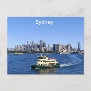 Sydney Harbor Postcard