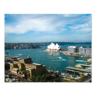 Sydney Harbour and the Opera House - Photo Print