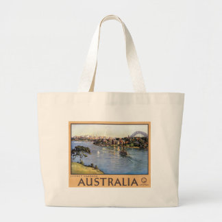 Sydney Harbour, Australia Large Tote Bag